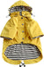 Capa de chuva para cães com fecho de correr e botões refletores, resistente ao vento e à chuva, cordão ajustável, capuz removível - PetDoctors - Loja Online