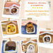 Casa / Cama gruta para cães pequenos e gatos, colchão removível, lavável - PetDoctors - Loja Online