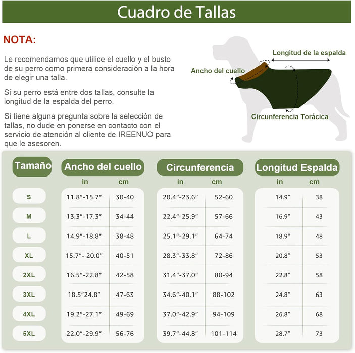 Casaco / Blusão Impermeável e Quente, Verde Oliva, para Cães Médios e Grandes - PetDoctors - Loja Online