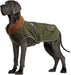 Casaco / Blusão Impermeável e Quente, Verde Oliva, para Cães Médios e Grandes - PetDoctors - Loja Online