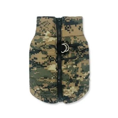 Casaco Camuflado Impermeável para Cães - PetDoctors - Loja Online