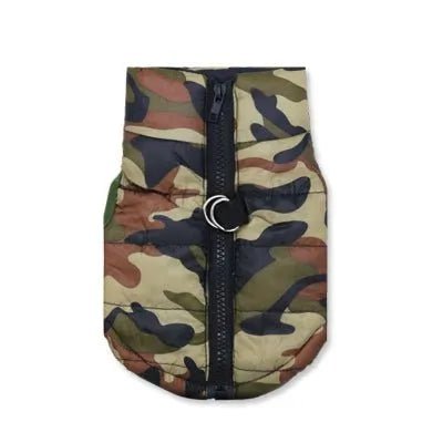 Casaco Camuflado Impermeável para Cães - PetDoctors - Loja Online