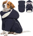 Casaco de Inverno, Impermeável e Forrado, com Tiras Refletoras, Capuz Removível e Cintura Ajustável, para cães - PetDoctors - Loja Online