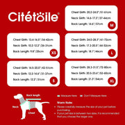 Casaco de Inverno para cão - colete polar grosso com estampado tartã - ideal para o Natal - PetDoctors - Loja Online