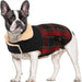 Casaco de Inverno para cão - colete polar grosso com estampado tartã - ideal para o Natal - PetDoctors - Loja Online