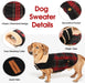 Casaco de Inverno para cão - colete polar grosso com estampado tartã - ideal para o Natal - PetDoctors - Loja Online