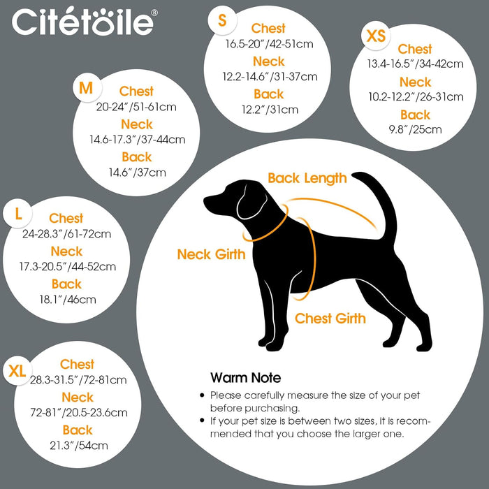 Casaco de Inverno para cão - colete polar grosso com estampado tartã - ideal para o Natal - PetDoctors - Loja Online