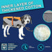 Casaco quente de Outono / Inverno para cães ou gatos, refletor, impermeável e à prova de vento - Fecho com velcro - PetDoctors - Loja Online