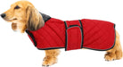 Casaco térmico de inverno para cão salsicha, com forro polar quente, impermeável, com faixas ajustáveis e orifício de arnês - PetDoctors - Loja Online