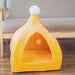 Cave / Tenda / Casinha para Gatos ou Cães de Raças Pequenas com Colchão de Micro - Fibras Removível - PetDoctors - Loja Online