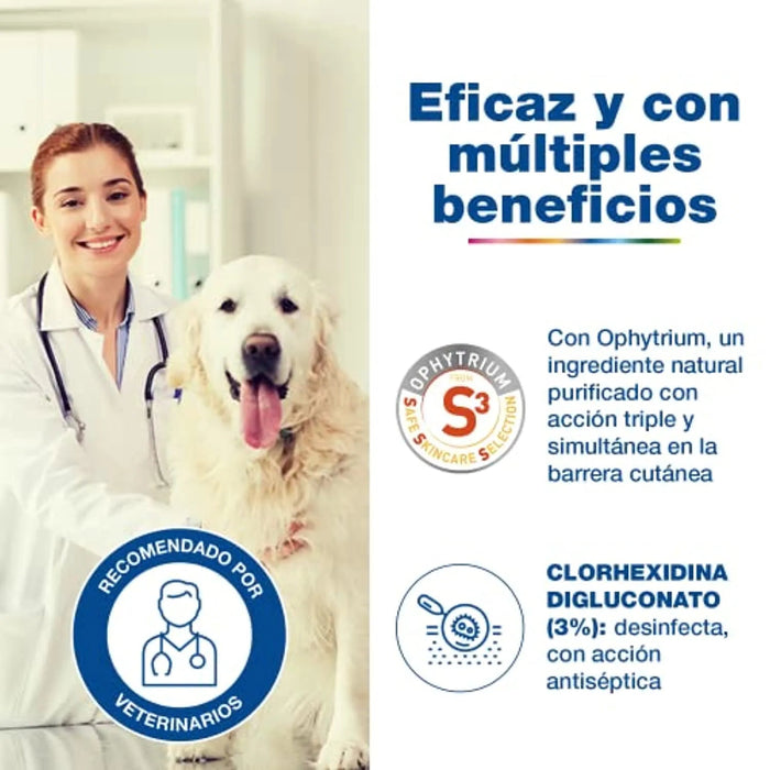 CHAMPÔ 200 ml CEVA DOUXO S3 PYO, 200 ml - Para Cães ou Gatos - PetDoctors - Loja Online