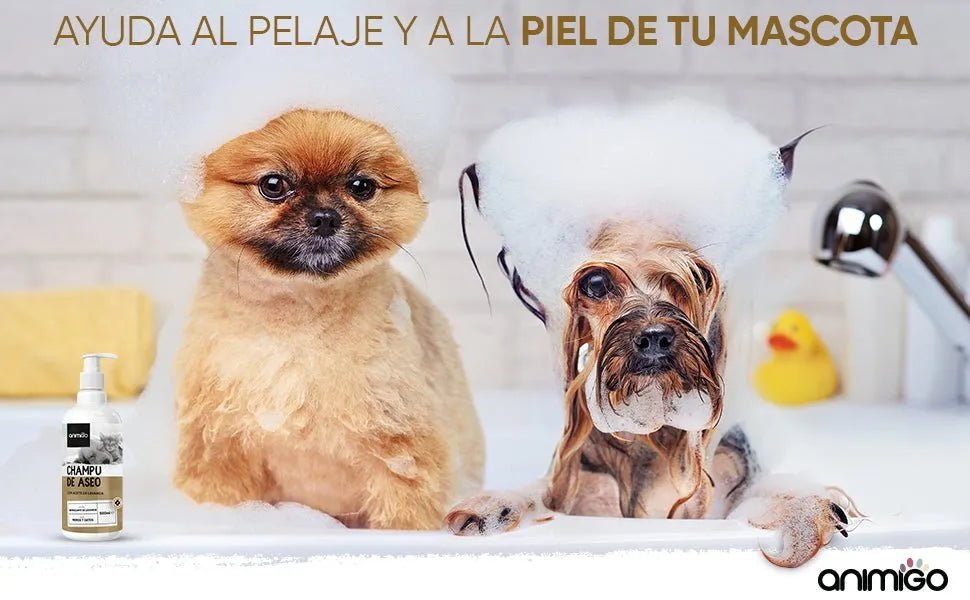 Champô cães e gatos anti - comichões. com óleo de côco e aloé vera (500 ml) - gel hidratante de banho com lavanda, camomila, aveia - PetDoctors - Loja Online