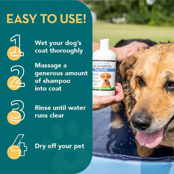 Champoo e Condicionador para cães Baby Powder - 500 ml - Aroma a Talco - PetDoctors - Loja Online
