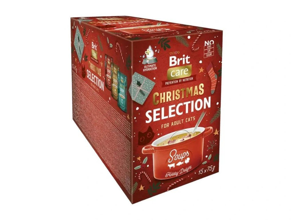 Christmas Soup para gato - Peixe com vegetais e rosmaninho (saquetas 75g) - PetDoctors - Loja Online