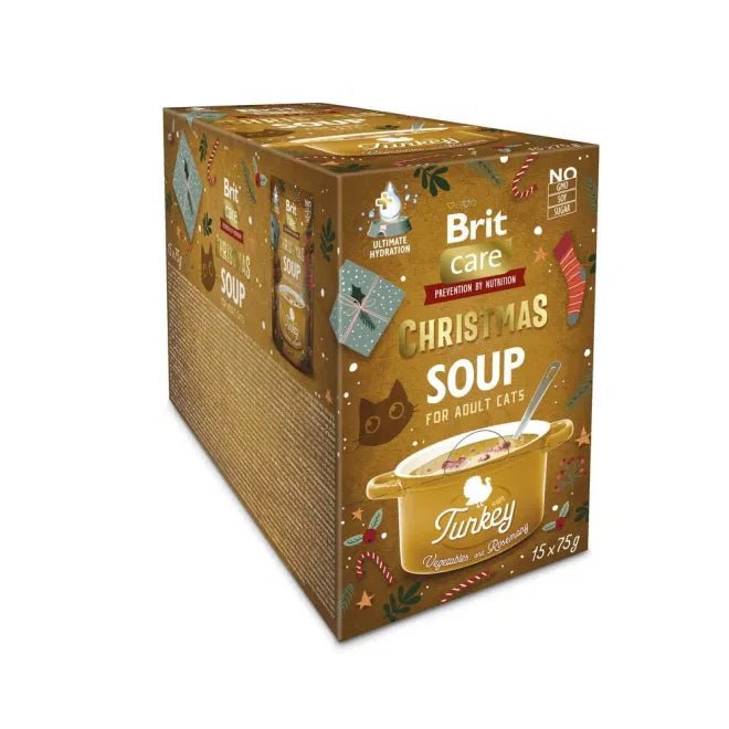 Christmas Soup para gato - Peru com vegetais e rosmaninho (saquetas 75g) - PetDoctors - Loja Online