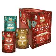 Christmas Soup para gato - Vaca com vegetais e rosmaninho (saquetas 75g) - PetDoctors - Loja Online