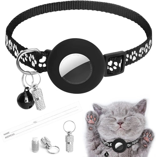 Colar de gato refletor para Airtag - PetDoctors - Loja Online