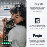 Colar GPS para gato, atualizações de localização 24 horas por dia, 7 dias por semana e análise do território, alerta anti - fuga, distância ilimitada - PetDoctors - Loja Online