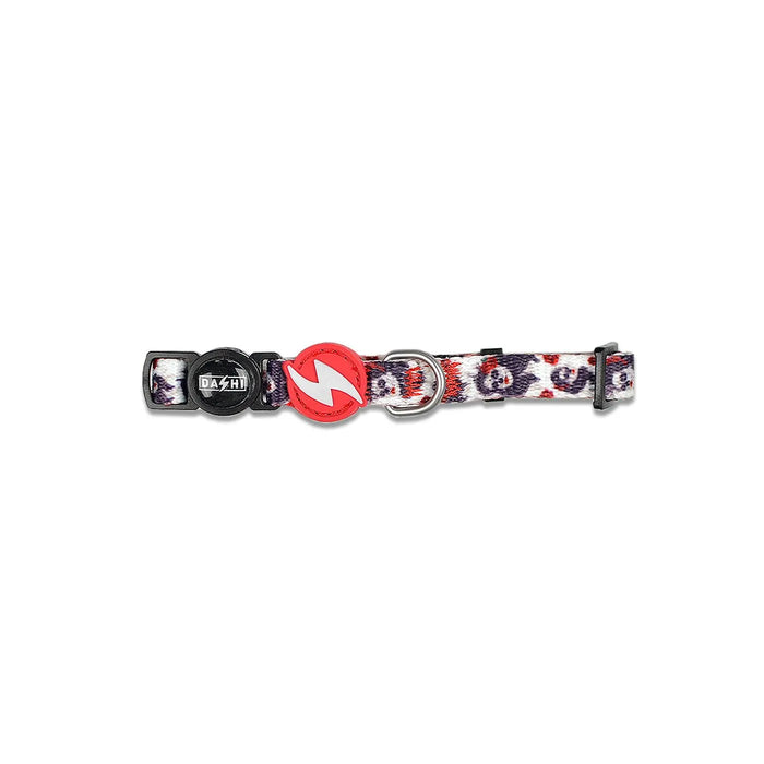 Coleira Calavera, para cães ou gatos (DASHI) - 4 tamanhos - PetDoctors - Loja Online