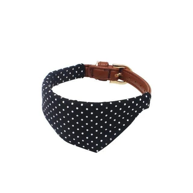 Coleira com Laço ou com Bandana, com Trela a condizer como opção, para Cães - PetDoctors - Loja Online