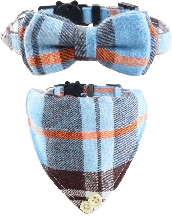 Coleira de Natal Lenço e Laço Borboleta, para Gatos ou Cães - PetDoctors - Loja Online