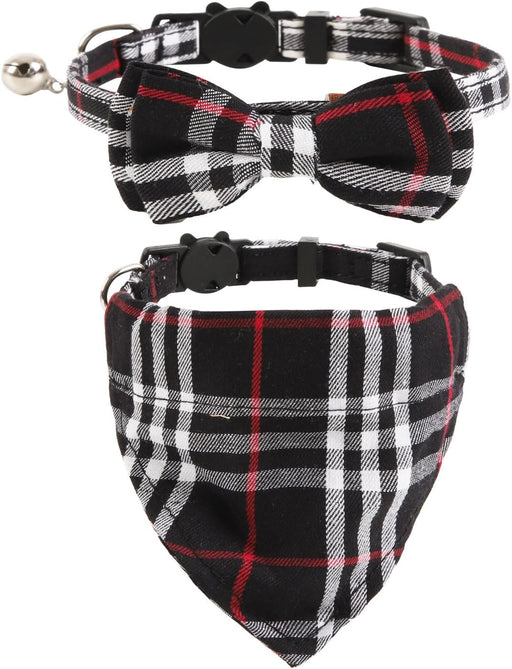 Coleira de Natal Lenço e Laço Borboleta, para Gatos ou Cães - PetDoctors - Loja Online