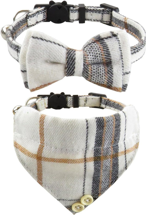 Coleira de Natal Lenço e Laço Borboleta, para Gatos ou Cães - PetDoctors - Loja Online