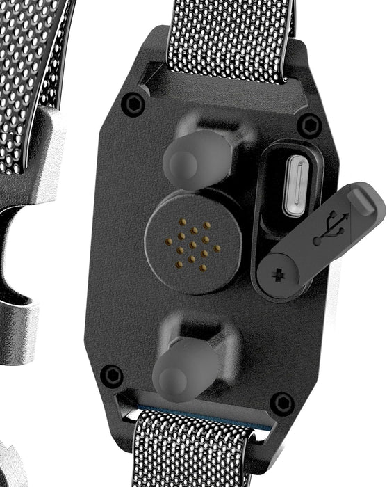 Coleira de treino para cães, sem descarga elétrica, 9 níveis, som, vibração e impulso, alcance de 3000 m, recarregável, automonomia 30 dias, impermeável IP67 - PetDoctors - Loja Online