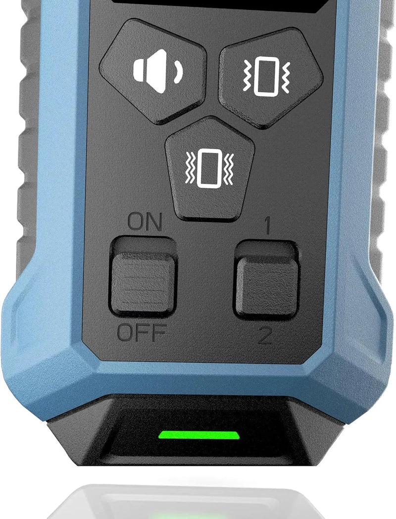 Coleira de treino para cães, sem descarga elétrica, 9 níveis, som, vibração e impulso, alcance de 3000 m, recarregável, automonomia 30 dias, impermeável IP67 - PetDoctors - Loja Online