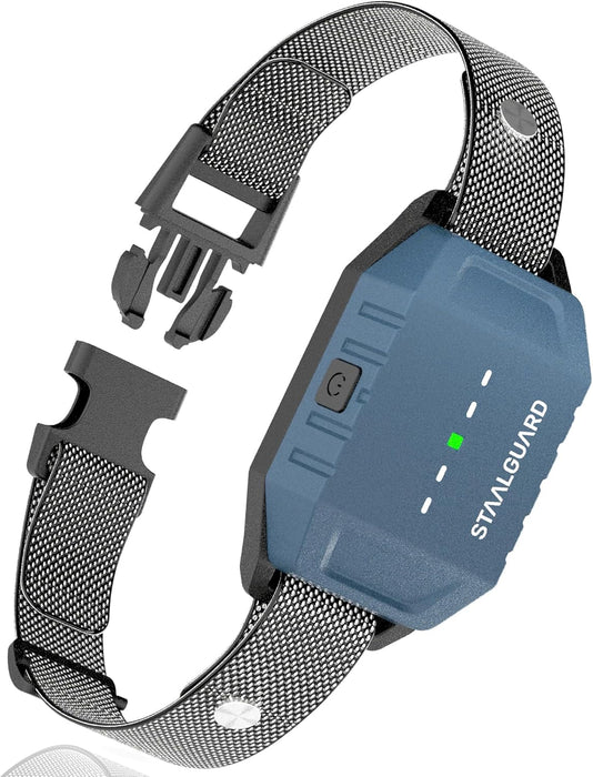 Coleira de treino para cães, sem descarga elétrica, 9 níveis, som, vibração e impulso, alcance de 3000 m, recarregável, automonomia 30 dias, impermeável IP67 - PetDoctors - Loja Online