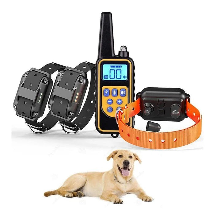 Coleira de Treino Recarregável com LCD Display (800 metros) - PetDoctors - Loja Online
