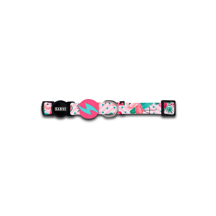 Coleira Flamingo para cães ou gatos (DASHI) - 4 tamanhos - PetDoctors - Loja Online