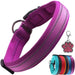 Coleira para cães ou gatos, macia, acolchoada, reflectora, em neoprene ajustável - PetDoctors - Loja Online