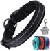 Coleira para cães ou gatos, macia, acolchoada, reflectora, em neoprene ajustável - PetDoctors - Loja Online