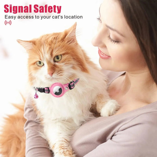 Coleira Refletora para Gatos, para localizador GPS Apple Air Tag (não incluído) - PetDoctors - Loja Online