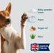 Colónia para cães em spray completamente natural / perfume em spray para cães | Aroma a Talco para bebés | Desodorizante, Desembaraçador e Condicionador de pelo em spray para cães, 250 ml - PetDoctors - Loja Online