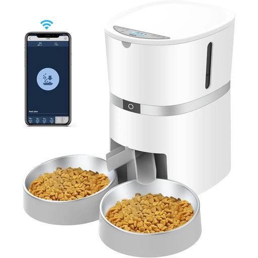 Comedouro Automático para Gatos e Cães, 4 Litros, Controlo Remoto por App, Programável - PetDoctors - Loja Online
