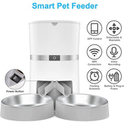 Comedouro Automático para Gatos e Cães, 4 Litros, Controlo Remoto por App, Programável - PetDoctors - Loja Online