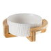 Comedouro / Bebedouro Cerâmico Elevado para Cães ou Gatos (simples ou duplo) - PetDoctors - Loja Online