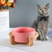Comedouro / Bebedouro Cerâmico Elevado para Cães ou Gatos (simples ou duplo) - PetDoctors - Loja Online