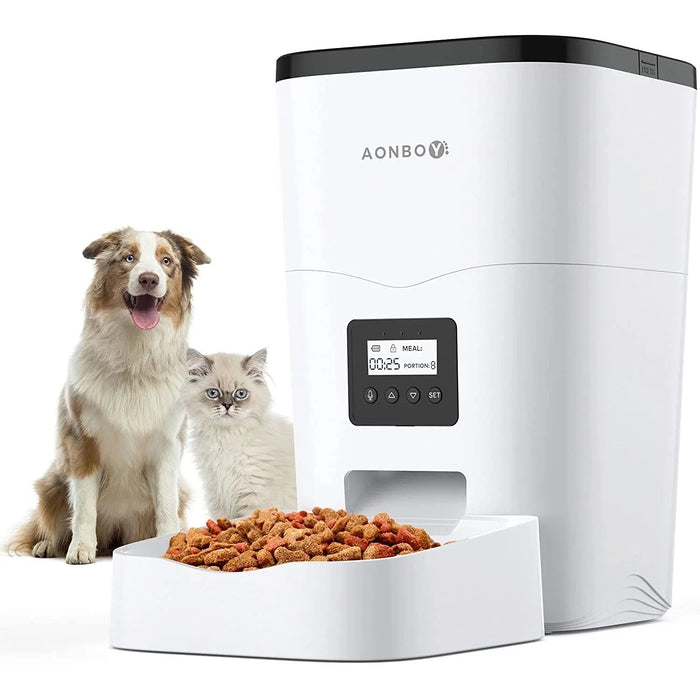 🐱🐶 Comedouro Inteligente para Gato ou Cão - Controlo de Tempo 1 a 4 refeições por dia - Gravação de voz 10 seg. - PetDoctors - Loja Online