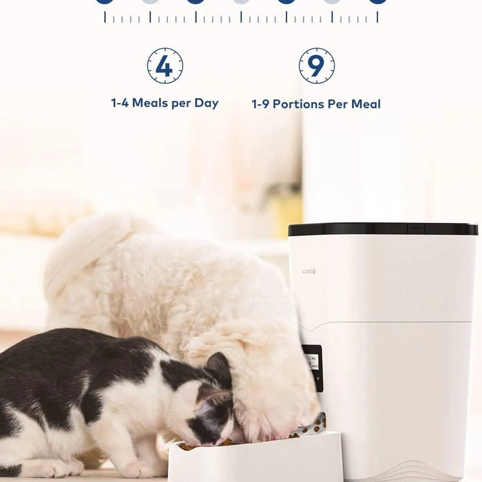 🐱🐶 Comedouro Inteligente para Gato ou Cão - Controlo de Tempo 1 a 4 refeições por dia - Gravação de voz 10 seg. - PetDoctors - Loja Online