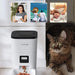 🐱🐶 Comedouro Inteligente para Gato ou Cão - Controlo de Tempo 1 a 4 refeições por dia - Gravação de voz 10 seg. - PetDoctors - Loja Online