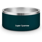 Comedouro para cães ou gatos, em aço inoxidável, base de silicone antiderrapante, lavável na máquina de lavar louça - PetDoctors - Loja Online
