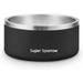 Comedouro para cães ou gatos, em aço inoxidável, base de silicone antiderrapante, lavável na máquina de lavar louça - PetDoctors - Loja Online