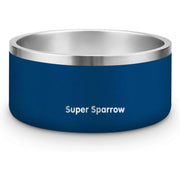 Comedouro para cães ou gatos, em aço inoxidável, base de silicone antiderrapante, lavável na máquina de lavar louça - PetDoctors - Loja Online