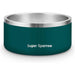 Comedouro para cães ou gatos, em aço inoxidável, base de silicone antiderrapante, lavável na máquina de lavar louça - PetDoctors - Loja Online