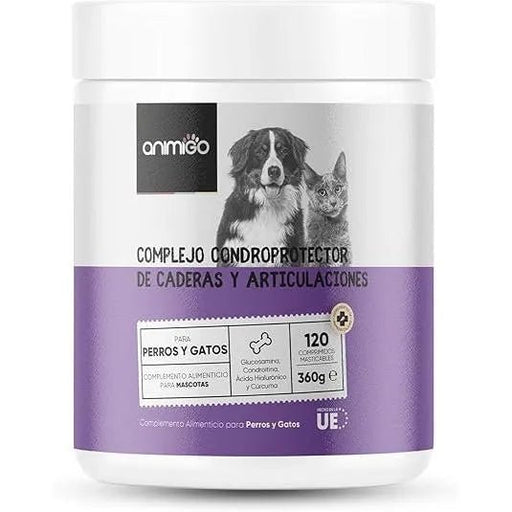 Complexo de glucosamina e condroitina para cães e gatos, alvo articulações e ossos fortes, 180 cápsulas, condroprotetor e anti - inflamatório, com vitamina C, açafrão, gengibre e rosa mosquito - PetDoctors - Loja Online