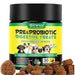Comprimidos para mastigar probióticos para todos os cães, guloseimas digestivas pré e probióticas (desconforto no estômago, inchaço, comichão, diarreia) (120 gr, 30 unidades) - PetDoctors - Loja Online