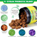 Comprimidos para mastigar probióticos para todos os cães, guloseimas digestivas pré e probióticas (desconforto no estômago, inchaço, comichão, diarreia) (120 gr, 30 unidades) - PetDoctors - Loja Online